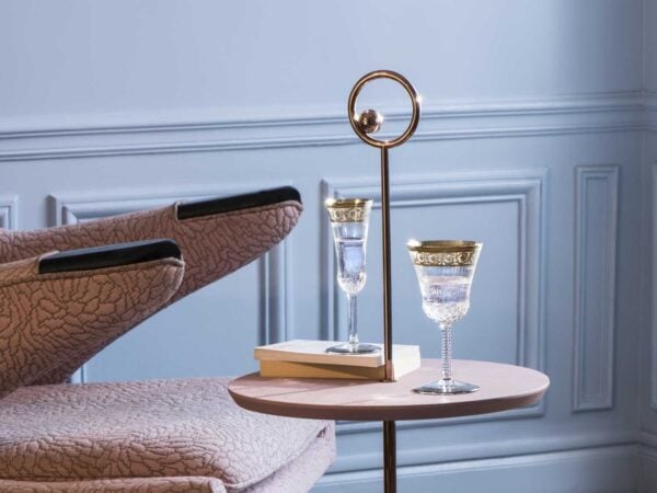 SAINT-LOUIS_Thistle-lifestyle_4x3_100kb Saint-Louis Thistle Gold Glassware | Kneen & Co