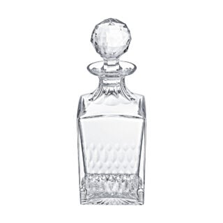 Saint-Louis Crystal Apollo Square Decanter | Kneen & Co