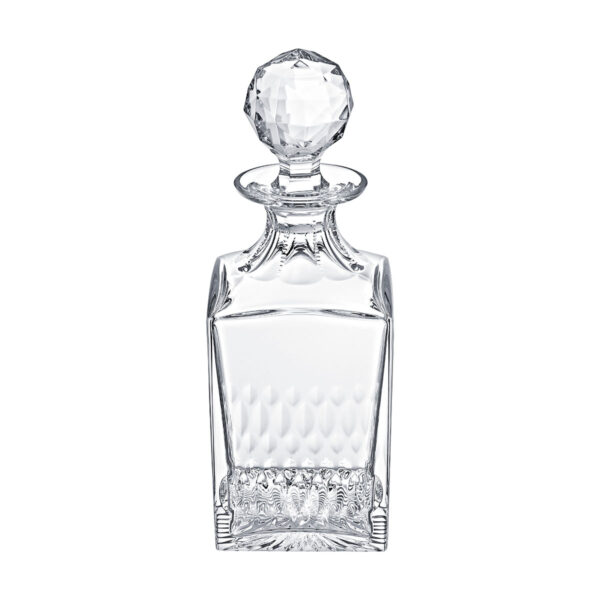 Saint-Louis Crystal Apollo Square Decanter | Kneen & Co