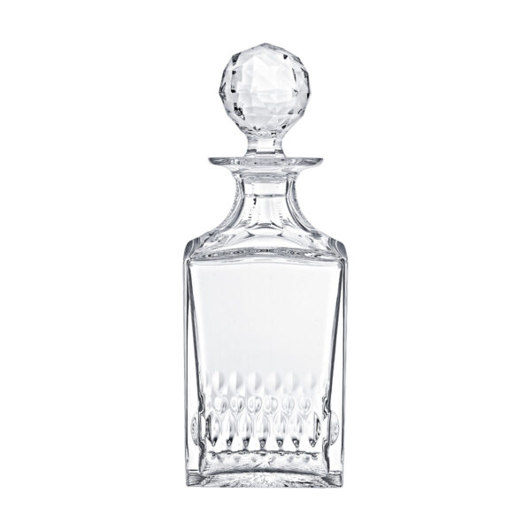 Saint-Louis Crystal Apollo Square Decanter | Kneen & Co