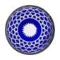 Saint-Louis Crystal Royal Dark Blue Centerpiece | Kneen & Co