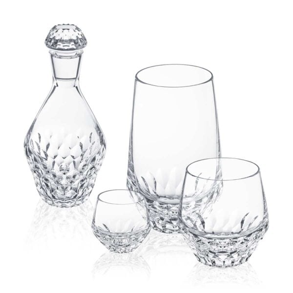SAINTLOUIS-Folia-Barware-ParentSet-1200x1200-100KB Saint-Louis Crystal Folia Barware | Kneen & Co