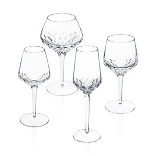 Saint-Louis Crystal Folia Stemware | Kneen & Co