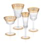 Saint-Louis Crystal Thistle Gold Stemware | Kneen & Co