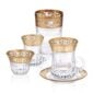 Saint-Louis Crystal Thistle Gold Tea Service | Kneen & Co