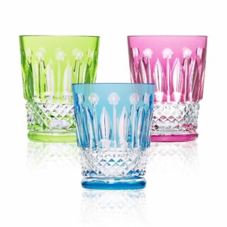 Saint-Louis Crystal Tommy Colored Shot Glasses | Kneen & Co
