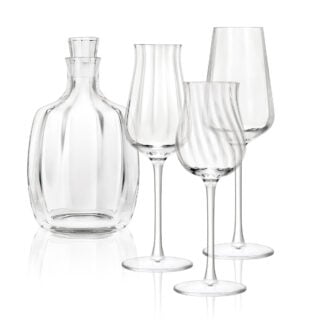 Saint-Louis Crystal Twist 1586 Barware | Kneen & Co