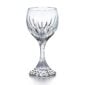 Baccarat Masséna Glass L handcrafted in clear French crystal with deep bevel cuts and an elegant wine glass silhouette. | Kneen & Co