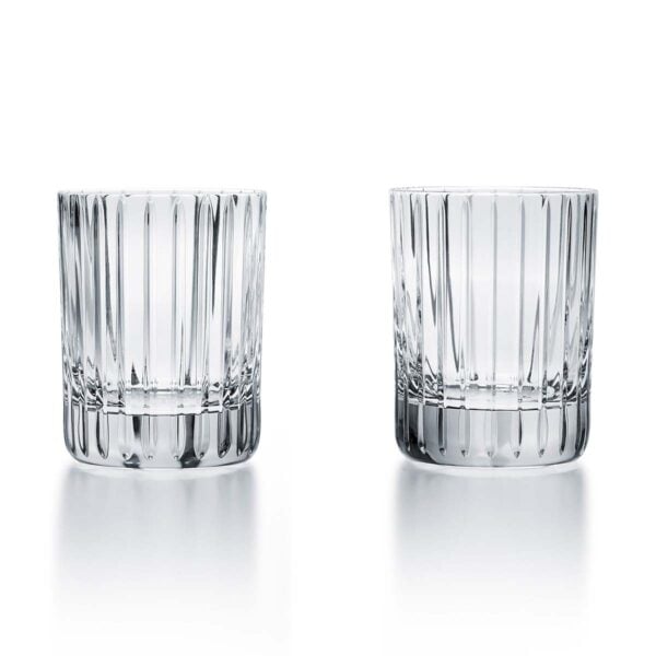 BACCARAT-1845261-White-Background-1200x1200-100KB Baccarat Harmonie Tumbler L handcrafted in clear French crystal with signature fluting, a cylindrical silhouette, and a generous capacity for water, whiskey, cocktails, and fine spirits | Kneen & Co