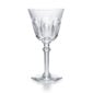 Baccarat Harcourt Eve Glass XL handcrafted in clear French crystal with a tall wine glass silhouette and the collection's signature hexagonal foot | Kneen & Co