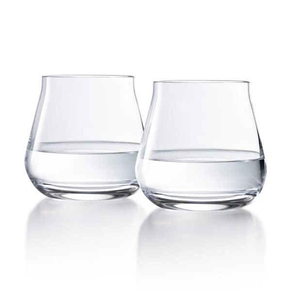 Château Baccarat Tumbler handcrafted from clear Baccarat crystal with a rounded silhouette and gently tapered rim | Kneen & Co