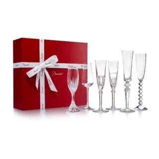 BACCARAT-2811434-White-Background-2-1200×1200-100KB Shop the Baccarat Bubble Box Flutes, Set of 6 at Kneen & Co. Six distinct crystal champagne flutes presented in one celebratory gift set | Kneen & Co
