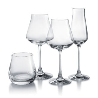 BACCARAT-2811925-White-Background-1-1200×1200-100KB Baccarat Château Baccarat Dégustation Glasses Set featuring four handcrafted crystal tasting glasses | Kneen & Co