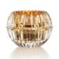 Baccarat Mille Nuits crystal votive with hand-applied 20-carat gold and the collection's signature faceted design | Kneen & Co
