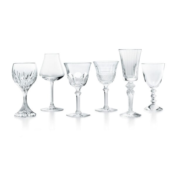 BACCARAT-2812727-White-Background-1-1200x1200-100KB Baccarat Wine Therapy Glasses, set of 6, featuring crystal wine glasses from the Harcourt Eve, Diamant Eve, Château Baccarat, Masséna, Vega, and Mille Nuits collections | Kneen & Co