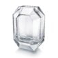 Baccarat Octogone crystal vase featuring an octagonal silhouette inspired by Baccarat's signature chandelier tassel | Kneen & Co