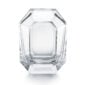 Baccarat Octogone crystal vase featuring an octagonal silhouette inspired by Baccarat's signature chandelier tassel | Kneen & Co