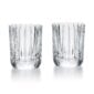 Shop Baccarat Harmonie Shot Glasses, Set of 2 at Kneen & Co. Modern crystal spirit glasses with the collection's signature vertical cuts | Kneen & Co