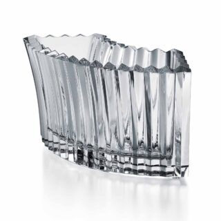Baccarat Mille Nuits Infinite #2 crystal vase featuring a faceted modular design for creating sculptural floral arrangements | Kneen & Co