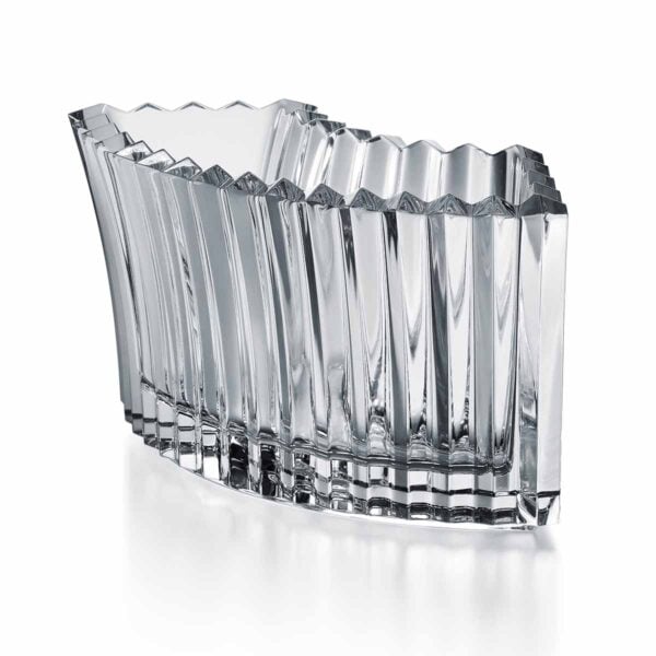 Baccarat Mille Nuits Infinite #2 crystal vase featuring a faceted modular design for creating sculptural floral arrangements | Kneen & Co