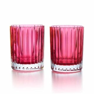 Baccarat Double Old Fashion Tumbler no. 2 in Red - Set of 2