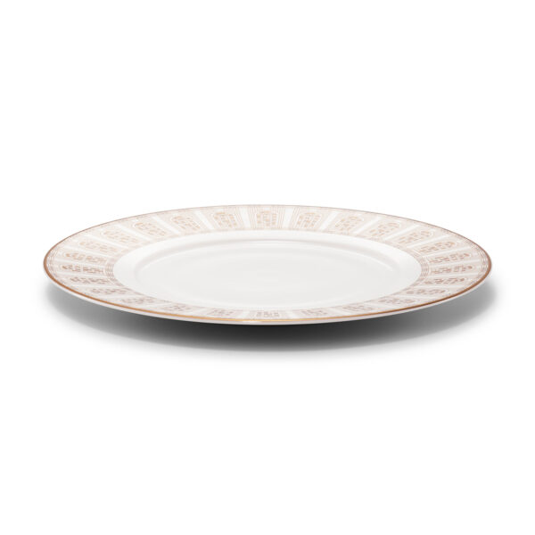 Baccarat Arcadia Gold & Platinum Dessert Plates, Set of 2 | Kneen & Co