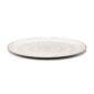 Baccarat Arcadia Gold & Platinum Charger Plate in white porcelain with an architectural geometric pattern and radiant gold and platinum detailing | Kneen & Co