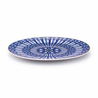 Baccarat Arcadia Blue Bread Plate | Kneen & Co