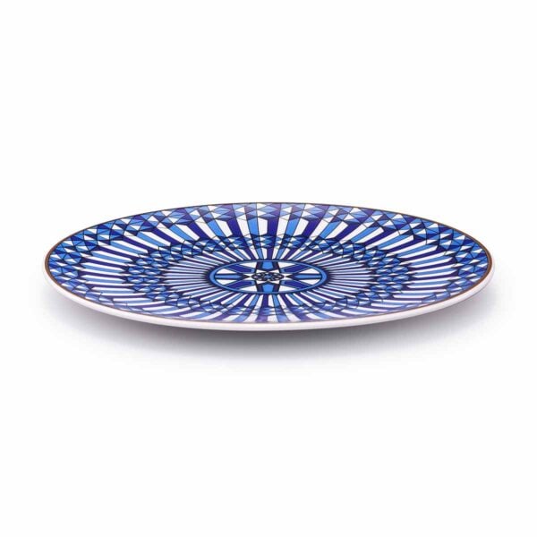 Baccarat Arcadia Blue Bread Plate | Kneen & Co
