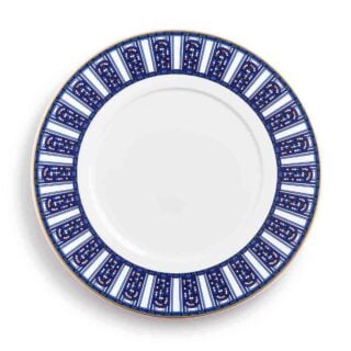 Arcadia Blue Dessert Plate | Kneen & Co