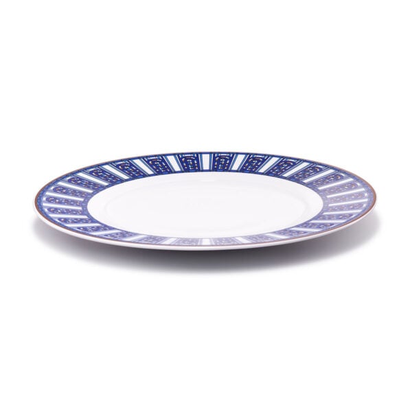 Arcadia Blue Dessert Plate | Kneen & Co