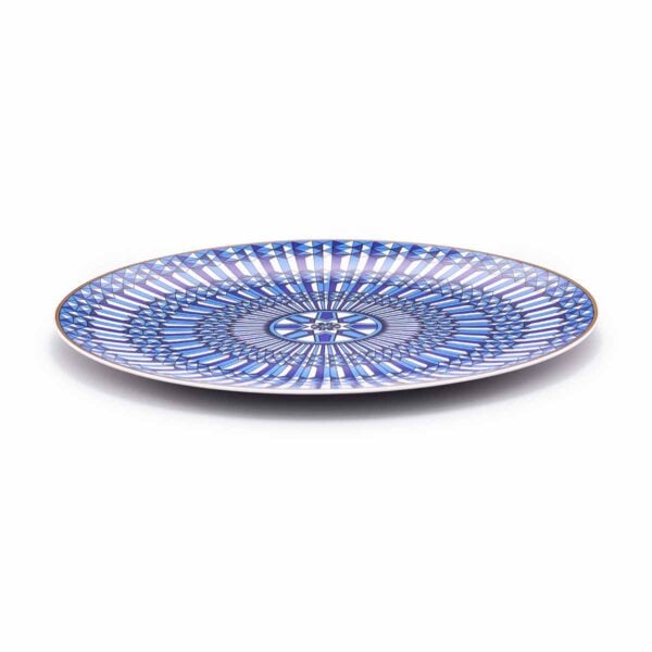 Baccarat Arcadia Blue Charger Plate | Kneen & Co