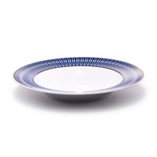 Baccarat Arcadia Blue Soup Bowls, Set of 2 | Kneen & Co