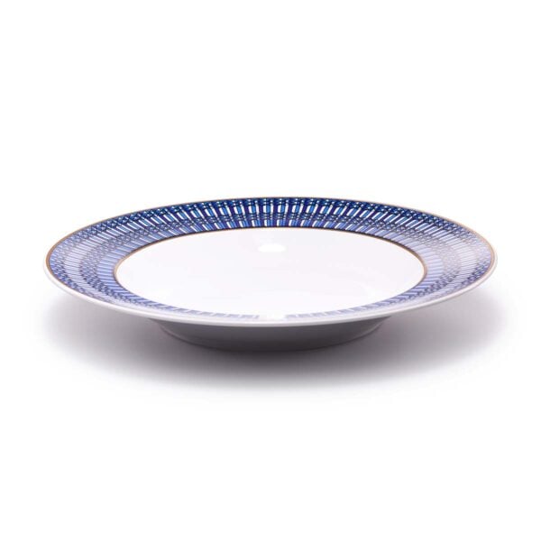 Baccarat Arcadia Blue Soup Bowls, Set of 2 | Kneen & Co