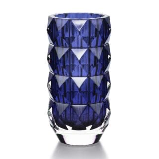 Baccarat Louxor Round Vase Small Midnight