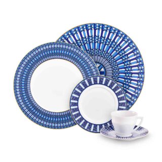 Baccarat Arcadia Blue Dinnerware | Kneen & Co
