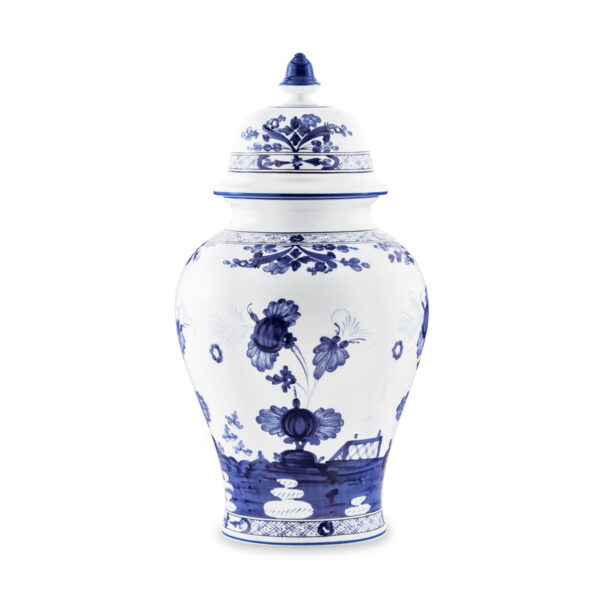 GINORI-Indaco-LGPotVase-1200x1200-100KB Ginori 1735 Oriente Italiano Indaco Large Potiche Vase | Kneen & Co