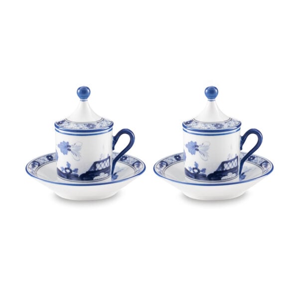 GINORI-Indaco-espressoWlid-1200x1200-100KB Ginori 1735 Oriente Italiano Indaco Coffee Cup - Set of 2 | Kneen & Co