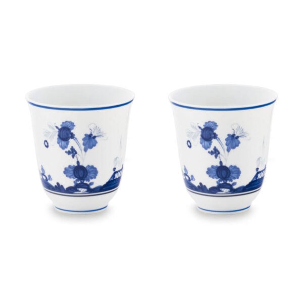 GINORI-Indaco-sake-1200x1200-100KB Ginori 1735 Oriente Italiano Indaco Sake Cup - Set of 2 | Kneen & Co