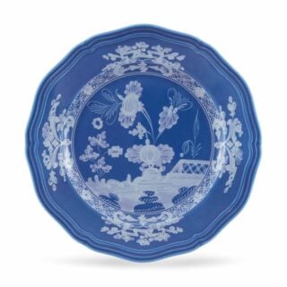 Ginori 1735 Oriente Italiano Indaco Bread Plate | Kneen & Co
