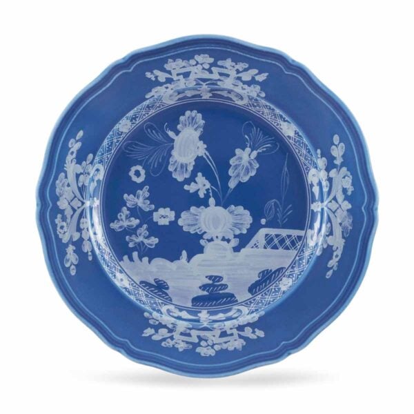 GINORI-OrienteItal-INDACO-003RG25-FPT110010210G00136801-a-1200x1200-100KB Ginori 1735 Oriente Italiano Indaco Dessert Plate | Kneen & Co