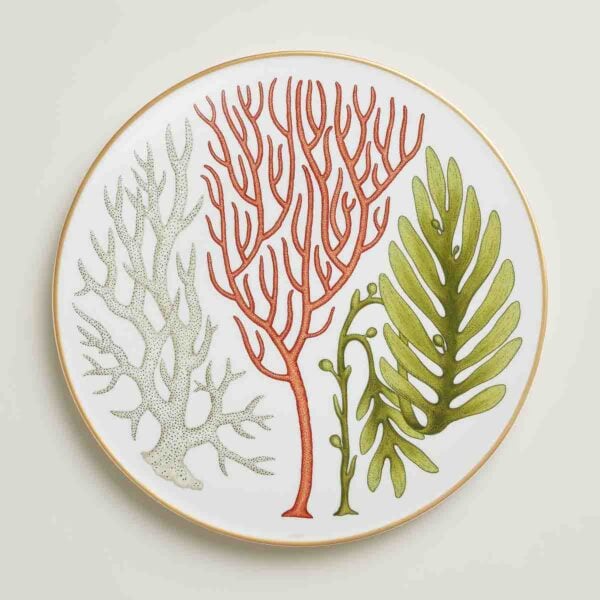 HERMES-NatureMarine-069001P-above-wm-1-1200x1200-100KB Hermès Natures Marines Dinner Plate n°1 – Set of 2 | Kneen & Co