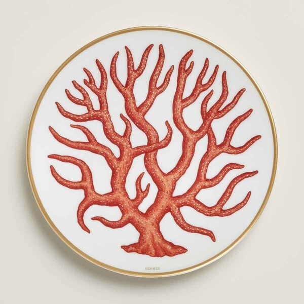 Hermès Natures Marines Bread and Butter Plate n°3 – Set of 2 | Kneen & Co