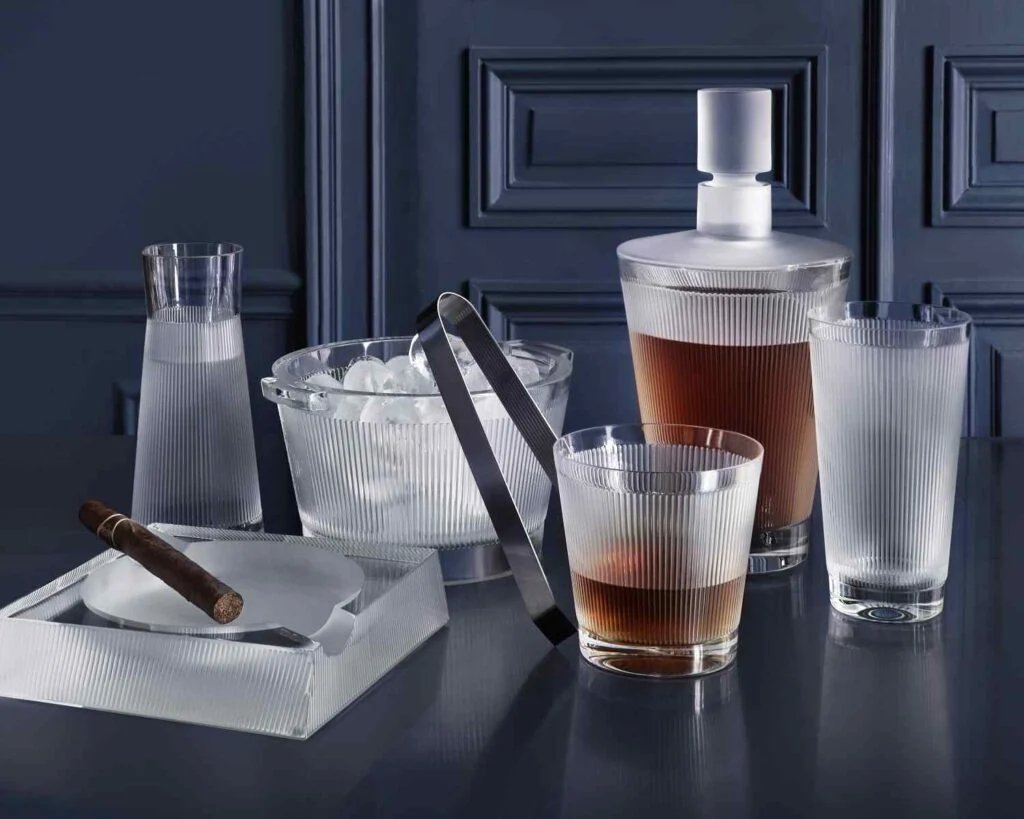Lalique Wingen Barware | Kneen & Co