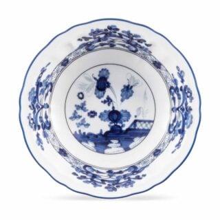 Ginori 1735 Oriente Italiano Indaco Fruit Bowl | Kneen & Co