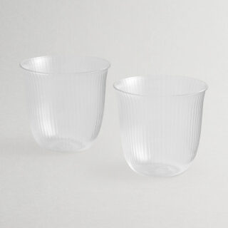 R+D.Lab Sissi Tumbler Millerighe, Set of 2 | Kneen & Co