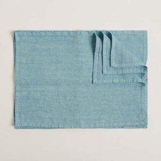 R+D.Lab Tela Seafoam Green Placemat, Set of 4 | Kneen & Co