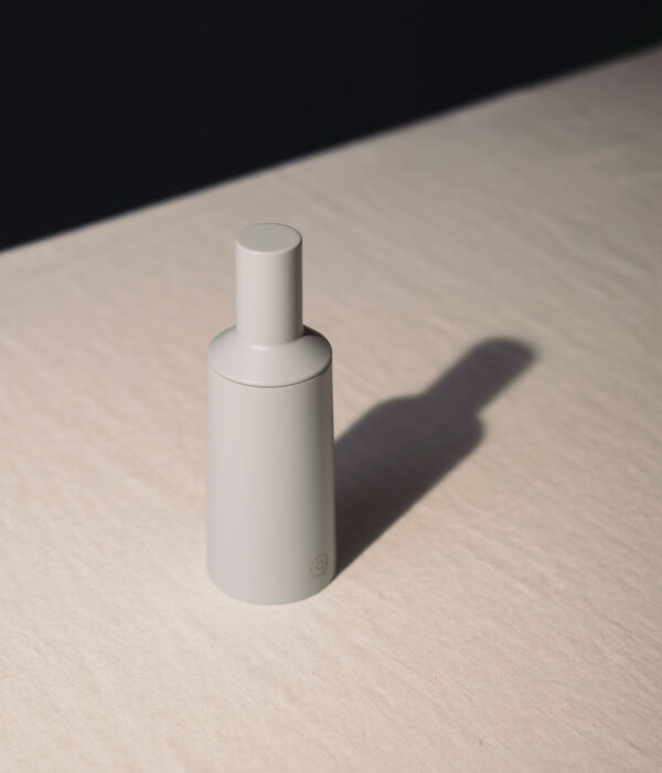 R+D-Lab-TrulliMills-SS25-43-1200w-100KB R+D.Lab Trulli Mill Ash Gray set on table | Kneen & Co