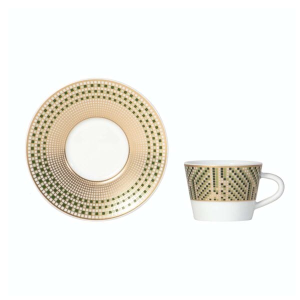 Bernardaud Augusta Espresso Cup and Saucer | Kneen & Co