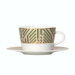 Bernardaud Augusta Espresso Cup and Saucer